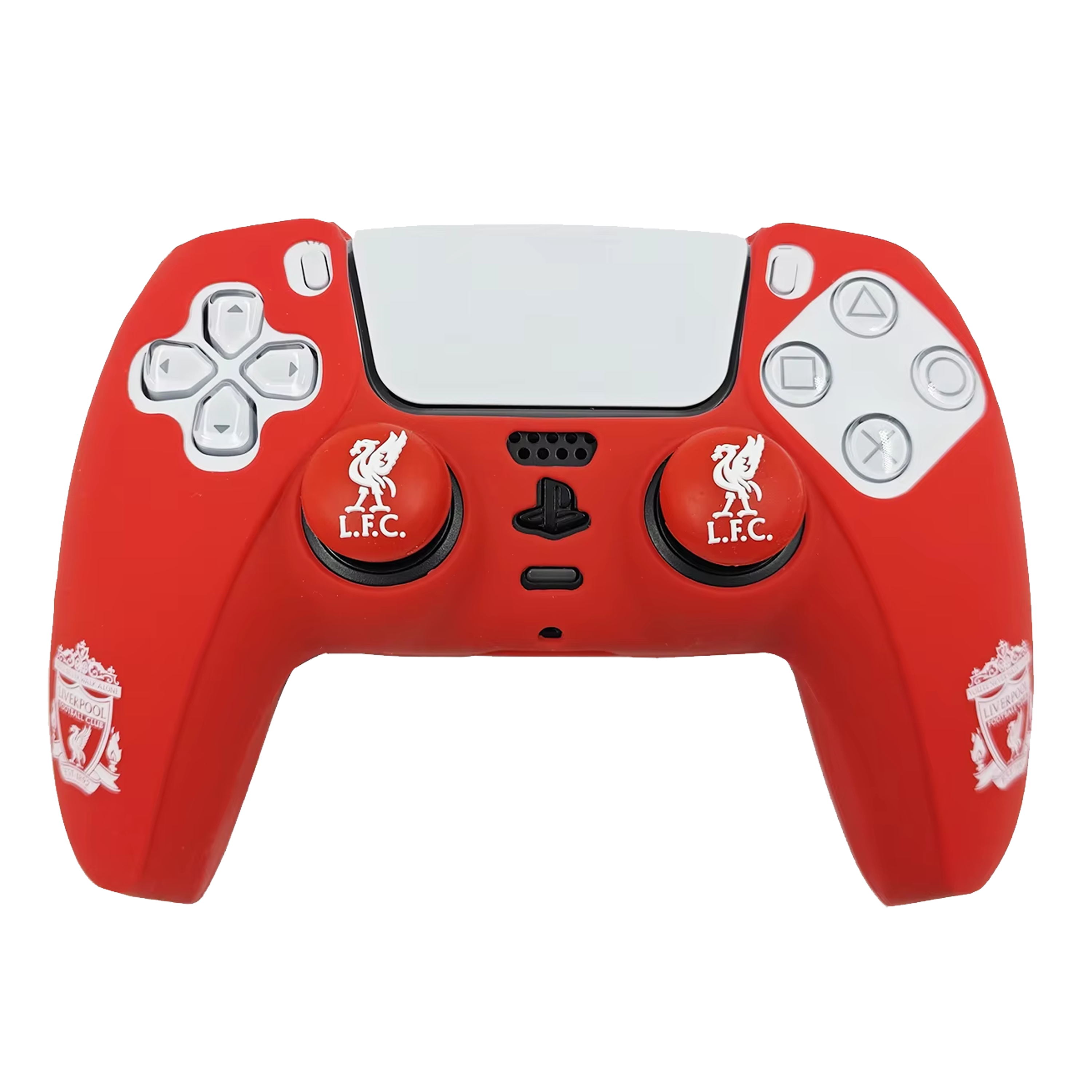 Forro Protector+ Goma control PS5 Liverpool Forro Protector+ Goma control PS5 Liverpool